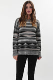 Ellie Pullover Sweater in Black Forest