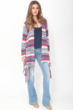 Naples Wrap Sweater in Sea Side