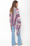 Naples Wrap Sweater in Sea Side