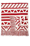 Aztec Throw in Teracotta 'LAST ONE'