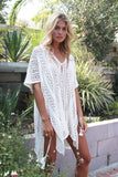 Up All Night Poncho in Creme de la Creme