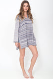 Jax Hooded Pullover in Serene