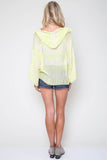 Kylie Poncho Top in Lemonade