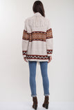 Leyton Fringe Cardigan in Tahitian Breeze