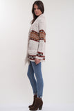 Leyton Fringe Cardigan in Tahitian Breeze