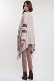 Naples Wrap Sweater in Frivolous