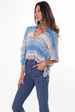 Oasis Crop Top in Ocean Dream'LAST ONE EACH SIZE'