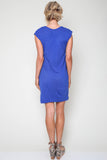 Tarah Knit Dress in Royal