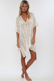 Up All Night Poncho in Creme de la Creme