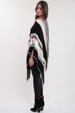 Venice Fringe Poncho in African Safari