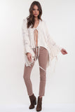 Ziggy Fringe Kimono in Calypso 'LAST ONE'