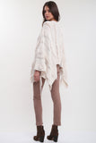 Ziggy Fringe Kimono in Calypso 'LAST ONE'