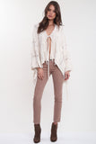 Ziggy Fringe Kimono in Calypso 'LAST ONE'